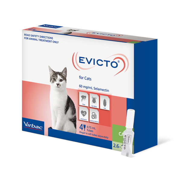 Evicto Spot-On for Cats - 4 Pack